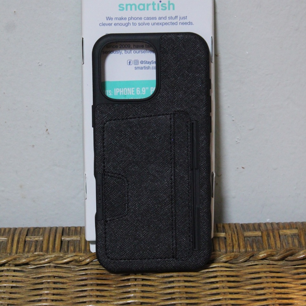 Smartish Black Tier Affair Wallet Slayer. Vol. 2 Fits iPhone 6.9" Pro Max 2024